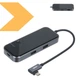 Концентратор USB REMAX RU-U88 Type-C 6в1 сірий - зображення 1