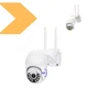 Камера відеоспостереження PTZ WiFi Outdoor Camera ICSEE 5MP ОРИГІНАЛ XPRO 30 чорний (MER-15337_1408) - изображение 1