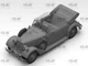 Сборная модель ICM Typ 320 W142 Cabriolet, Немецкий штабной автомобиль 2СВ 35540 - изображение 15