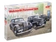 Збірна модель ICM Легкові автомобілі Вермахту Kadett K38 Saloon, Kapitan Saloon, Admiral Saloon DS 3504 - зображення 1