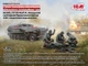 Сборная модель ICM 'Krankenpanzerwagen' Sd.Kfz.251/8 Ausf.A, немецкий санитарный Бронетехніка 2СВ с медицинским персоналом 35114 - изображение 2