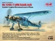 Сборная модель ICM Hs-126A1 с бомбодержателями, самолет-разведчик "Легиона Кондор" 48213 - изображение 2