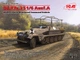 Збірна модель ICM Sd.Kfz.251/6 Ausf.A, Німецький командирський Бронетехніка 2 Світової війни 35102 - зображення 2