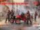 Сборная модель ICM Model T 1914 Fire Truck с американскими пожарными 35606 - изображение 2
