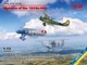 Збірна модель ICM Біплани 1930-1940-х років Не-51A-1, Ki-10-II, U-2/Po-2VS 72210 - зображення 2
