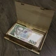 Шкатулка-купюрница для декупажа из фанеры под роспись лаковая 12х17,5 см (KF-018) - изображение 3