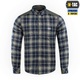 Рубашка M-Tac Redneck Shirt Olive/Navy Blue Размер S/L - изображение 1