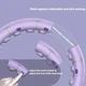 Массажный обруч для похудения хулахуп Hula Hoop может записывать количество упражнений регулируемый размер - изображение 2