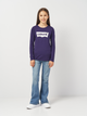Подростковые джинсы-клеш для девочки Levis Lvg 726 High Rise Flare Jean 4EG970-MAQ-LQ 134-140 см (10A) Голубые (3666643037352) - изображение 3