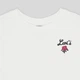 Подростковая футболка для девочки Levi's Lvg Oversized Levis Rose Tee 4EL489-W0E-LV 158 см (14A) Бежевая (3666643111380) - изображение 7