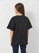 Подростковая футболка для девочки Levis Lvg Oversized Western Roses Tee 4EL553-G52-LR 146-152 см (12A) Черная (3666643113421) - изображение 2