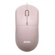 Проводная мышь Jedel CP89, 1000DPI, USB, 1.35m, розовый - изображение 1