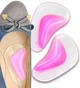 Силиконовые стельки под маленький подъем стопы HM Heels розовые - изображение 1