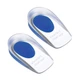 Силиконовые стельки под заднюю часть стопы HM Heels blue - изображение 1