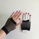 Короткі сіточні мітенки рукавички Honey Fashion Accessories XS/S/M чорний (7-79) - зображення 5