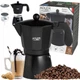 Кофеварка гейзерная 520 мл Adler AD 4420 Black (SHiz15426) - изображение 2