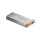 USB флеш-накопичува A-DATA USB 3.2 UR 350 128Gb Silver/Beige - изображение 2