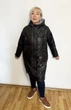 Демісезонне пальто Lady Prestige П93 56 чорне - зображення 1
