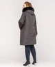 Зимове плащове пальто Mangus М355 50/52 темно сіре - зображення 2