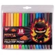 Фломастери Yes 18 кольорів Ninja 650532 - изображение 1