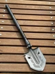 Лопата мультитул саперна універсальна складна 10 в 1 Multifunctional shovel - зображення 4