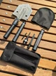 Лопата мультитул саперна універсальна складна 10 в 1 Multifunctional shovel - зображення 7