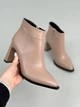 Женские демисезонные ботильоны ShoesBand Бежевые натуральная кожа внутри байка 38 (24,5 см) (S27091-1д) - изображение 7