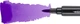 Набор двусторонних маркеров акварельных Santi Brush Marker SWB-13 6 шт Глубоких фиолетовых (391069) - изображение 4