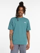 Футболка хлопковая длинная мужская New Balance Sport Essentials MT41509NUS S Светло-зеленая (197376197158) - изображение 1