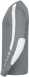 Вратарская кофта джерси детская Jako POWER серо-белая 152 см 8923-840 - изображение 3