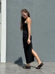 Женские балетки ShoesBand Черные из текстильной сетки с кожей с перфорацией 37 (24 см) (S98081) - изображение 7