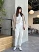 Пиджак классический удлиненный женский Uniqlo 407350917 M Бежевый (1159811564) - изображение 2