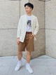 Ветровка мужская Uniqlo 318489294 XL Молочная (1159811637) - изображение 5