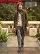 Пальто мужское UNIQLO 952699511 L Зеленое (1159803493) - изображение 5