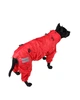 Одяг для собак дощовик “HUNTER D RED”. SKU 004383. Розмір XL. Your Stylish Hunter. Комбінезон дощовик для собак середніх та великих порід, від спаніелю та корги до вівчарки та алабаю. - зображення 3