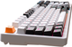 Клавиатура механическая проводная GamePro MK170W Hot-Swap Red Swich 95% RGB White - изображение 5