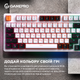 Клавиатура механическая проводная GamePro MK170W Hot-Swap Red Swich 95% RGB White - изображение 14