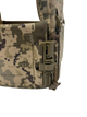 Плитоноска uaBRONIK (Plate Carrier) Закритого типу GEN 2.0 панель GEN 2.0 Molle Піксель - зображення 15