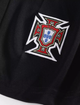 Футбольна форма дитяча Lion SPORT Ronaldo (Роналдо) 7 з гетрами (розмір 34-38) Збірна Португалії, сезон 24/25, 20 розмір, ріст 115-125 см, синьо-біла з чорним - изображение 9