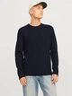 Джемпер мужской Jack & Jones 12257771 L Темно-синий (5715515552191) - изображение 1