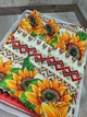 Набор в подарочной коробке льняная в украинском стиле скатерть (150*220)+полотенца 6 штук (35*70) (П4К-Al-nabir-lyon-006-02) - изображение 4