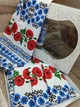 Набор Скатерть в украинском стиле льняная 150х220 см + 6 полотенец 35х70 см (Д-Al-nabir-lyon-0011-02) - изображение 4