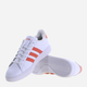 Чоловічі кеди низькі adidas Grand Court 2.0 ID2948 40.5 Білий/Помаранчевий (4066764253492) - зображення 4