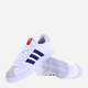 Sneakersy męskie adidas VL Court 3.0 ID6287 41.5 Biały/Ciemnoniebieski (4067886695221) - obraz 4