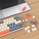 Игровая механическая клавиатура TWolf T60 Blue Switch c RGB подсветкой white - изображение 3