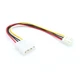 Кабель-переходник для питания 4 pin (малый) - Molex 4 pin Voltronic (18217) - изображение 1