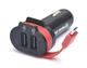 Автомобильное зарядное устройство REAL-EL CA-35 (3USBx3.4A) Black/Orange + кабель microUSB - изображение 10