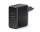 Мережевий зарядний пристрій REAL-EL CH-350 QC3.0 (2USB, 3A) Black - зображення 7