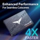 Накопитель SSD 240GB Team Vulcan Z 2.5" SATAIII 3D TLC (T253TZ240G0C101) - изображение 9