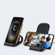 Беспроводное зарядное устройство ColorWay Wireless Stand 15W Black (CW-CHW31Q-BK) - изображение 10